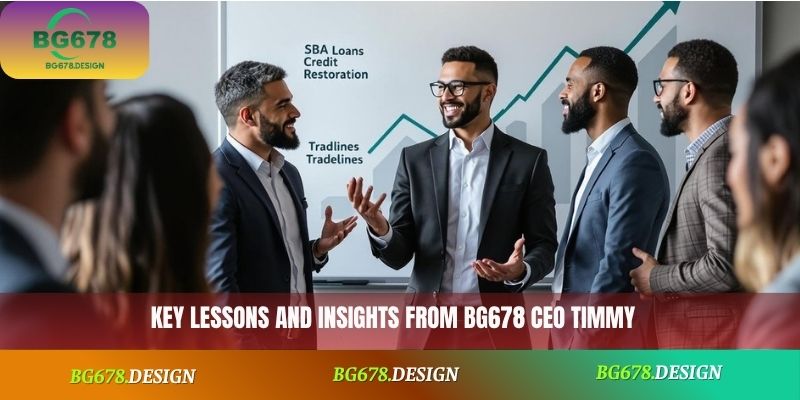 Key lessons and insights from BG678 CEO Timmy